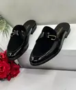 Tom Ford Patent Leather and Suede Half Shoes - 3