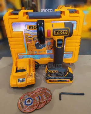 INGCO 3" Cordless Mini Cut-Off Tool (20V) with 3 Discs