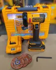 INGCO 3" Cordless Mini Cut-Off Tool (20V) with 3 Discs - 1