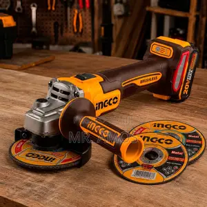 INGCO Cordless Brushless Angle Grinder CAGLI261521 (20V, 900W)