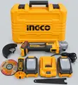 INGCO Cordless Brushless Angle Grinder CAGLI261522 (20V, 900W) - 1