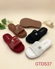 Wholesale Slippers - Black, Women's Size 44 - 4