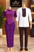Unisex Cotton, Kente & Lace Outfits - 1