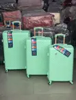 Premium AK 3-Set Silicone Fiber Unbreakable Luggage - 1