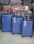 Premium AK 3-Set Silicone Fiber Unbreakable Luggage - 2