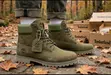 Timberland x Louis Vuitton Army Green Boots - 2
