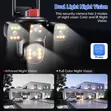 4 Lens WiFi CCTV Security IP Camera with Two-Way Audio - 2