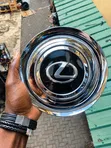 Lexus Floating Wheel Center Caps (Spinner) - 4pcs - 1