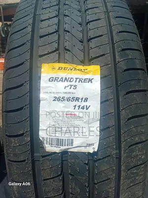 265/65R18 Dunlop Tyres - Brand New
