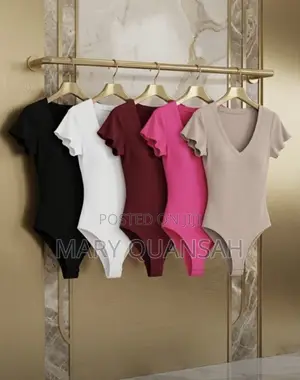 Cotton V-Neck Top