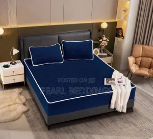 Adam Home Waterproof Fluffy Bed Cover with 2 Pillowcases