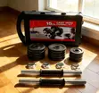 15kg Chrome Cast Iron Dumbbell Set with Case - 2