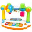 Children's Rotating Musical Toy Piano with Lighting - 4