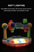 Children's Rotating Musical Toy Piano with Lighting - 5
