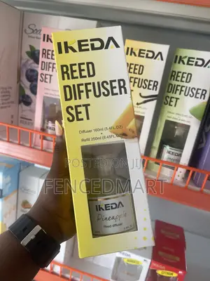 IKEDA Pineapple Reed Diffuser Set 160ml + 250ml Refill