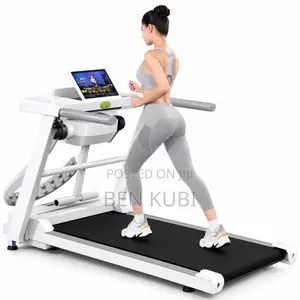 Pro Sport Electric Treadmill with Massager & LED Display - 3.5 HP