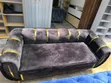 Luxury Velvet 3-in-1 Sofa - 4