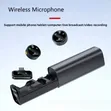 QY80 Wireless Lavalier Microphone Set with Magnetic Charging Case - 2