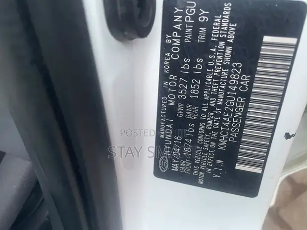 Hyundai Accent 2014 White - 1