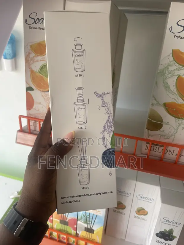 Sodia’s Deluxe Berry Reed Diffuser 500ml - 1