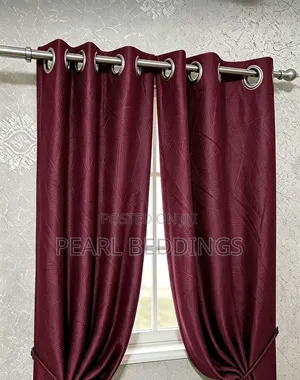 Quality Heavy Textured Blackout Curtains (200x270cm)