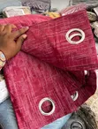 Quality Heavy Textured Blackout Curtains (200x270cm) - 4