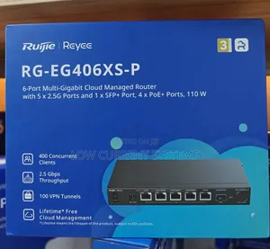 Ruijie RG-EG406XS-P Cloud Managed Router