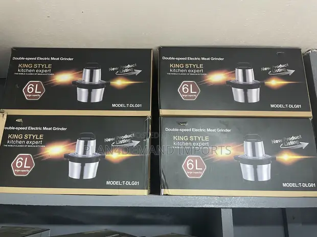 King Style 6L Electric Fufu Machine - Double Speed - 1