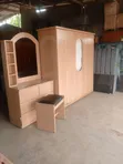 VIG Furniture 3-Door Wardrobe with Mirror - Brand New - 1