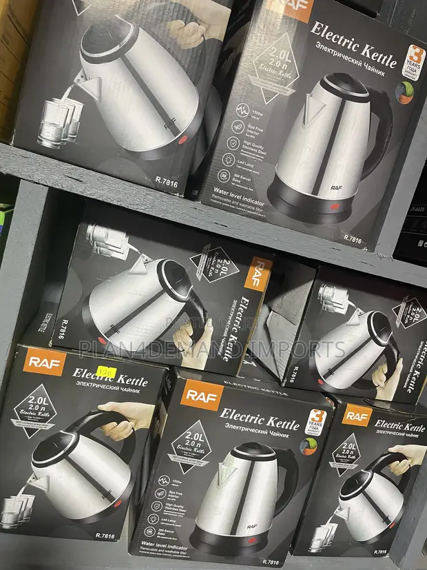 RAF 2.0L Electric Kettle - Stainless Steel - 1