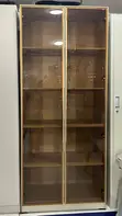 2-in-1 Glass Door Wardrobe - 1
