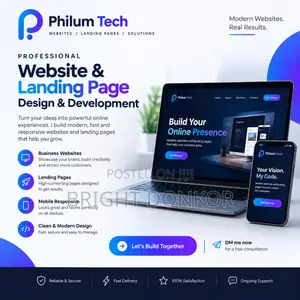 Professional Website and Landing Page Development