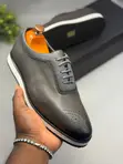 High-End Berluti Smart-Casual Men's Shoes (Gray) - 3