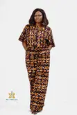Ankara Palazzo Top and Down Set - 4
