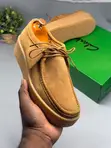 Premium Clarks Suede Moccasin Shoes (Brown) - 1