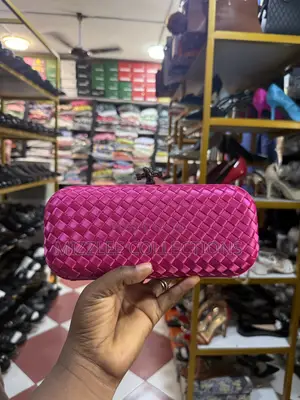 Classic Pink Clutch Bag - Brand New