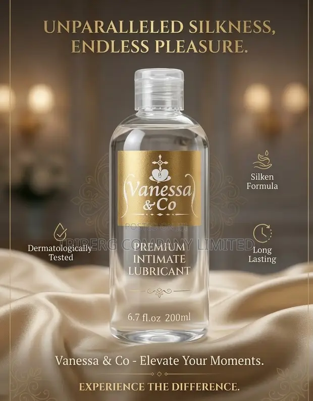 Vanessa Water-Based Lubricant Lube for Anal and Vaginal Sex - 1