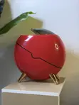 Egg-Shaped Mini Trash Bin - 2