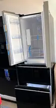 Pearl PF-441MDBG-1A 320L 4-Door Refrigerator Black Mirror - 1