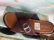 Dior Men's Brown Leather Slippers - Size 46 - 2
