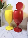 Wine Glass Shaped Trash Bin - 3