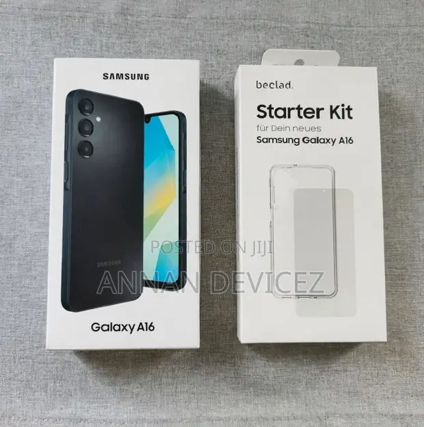 New Samsung Galaxy A16 5G 256GB Black - 1