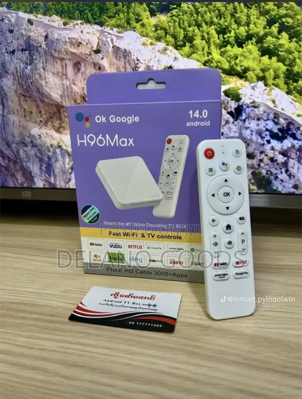 H96 Max Android TV Box - 1