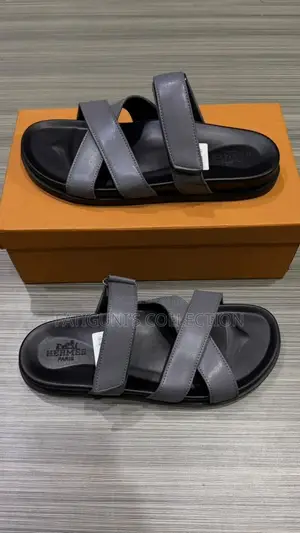 Men's Hermes Slippers - Size 46