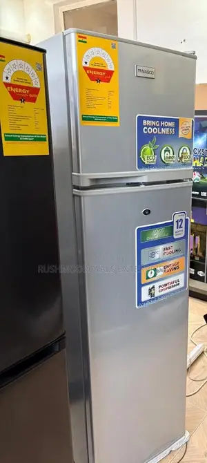 Nasco 166L Silver Energy Saving Top Mount Freezer Fridge