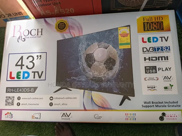 Roch RH-LE43DS-B 43" Full HD LED TV - 1