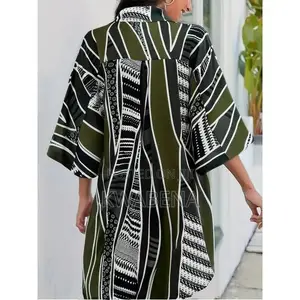 Women's Casual Geometric Print Dress