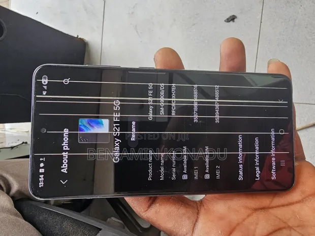 Samsung Galaxy S21 FE 5G 128GB Black - 1
