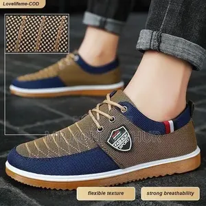 ASHION Unisex Canvas Casual Shoes, Lace-Up