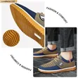 ASHION Unisex Canvas Casual Shoes, Lace-Up - 3